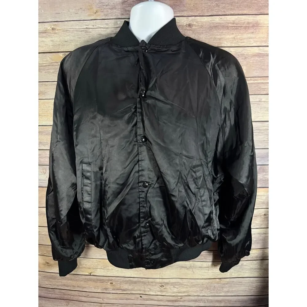 Vintage 1995 Moroso Motorsports Racing Black Jacket - Made in USA Size Medium